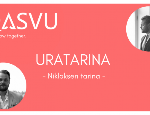 Uratarina – Senior Sales Manager Niklas Sundholmin tarina